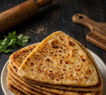 Authentic Handmade Triangle Jeera Paratha