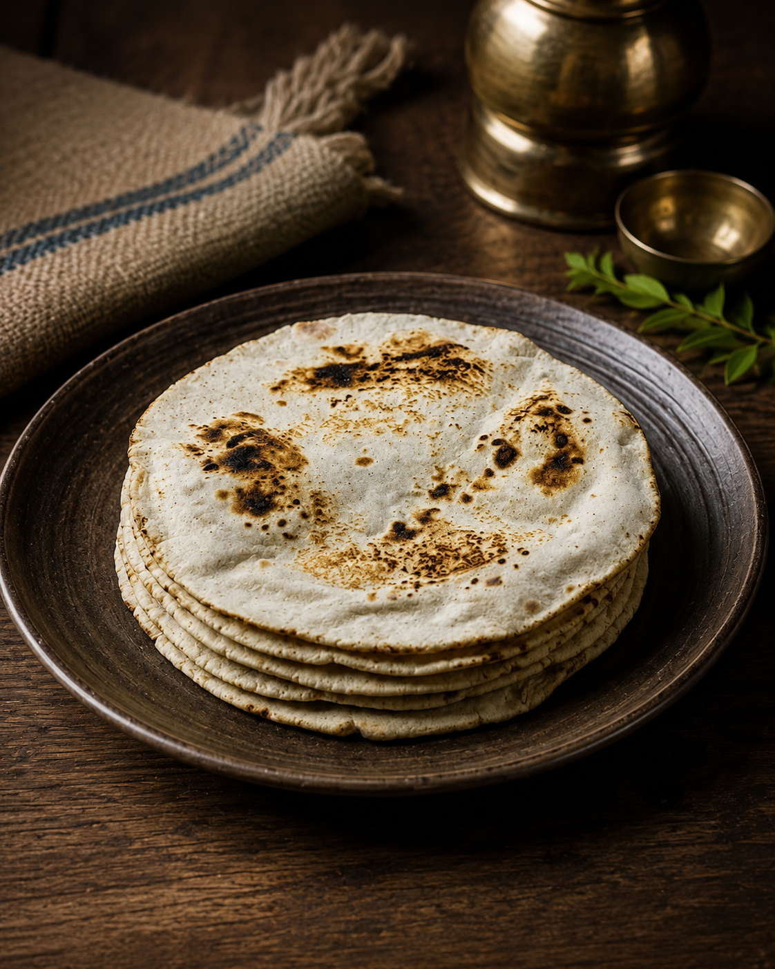 Traditional Juwarchi Bhakri